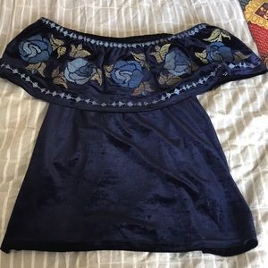 Off the shoulder top